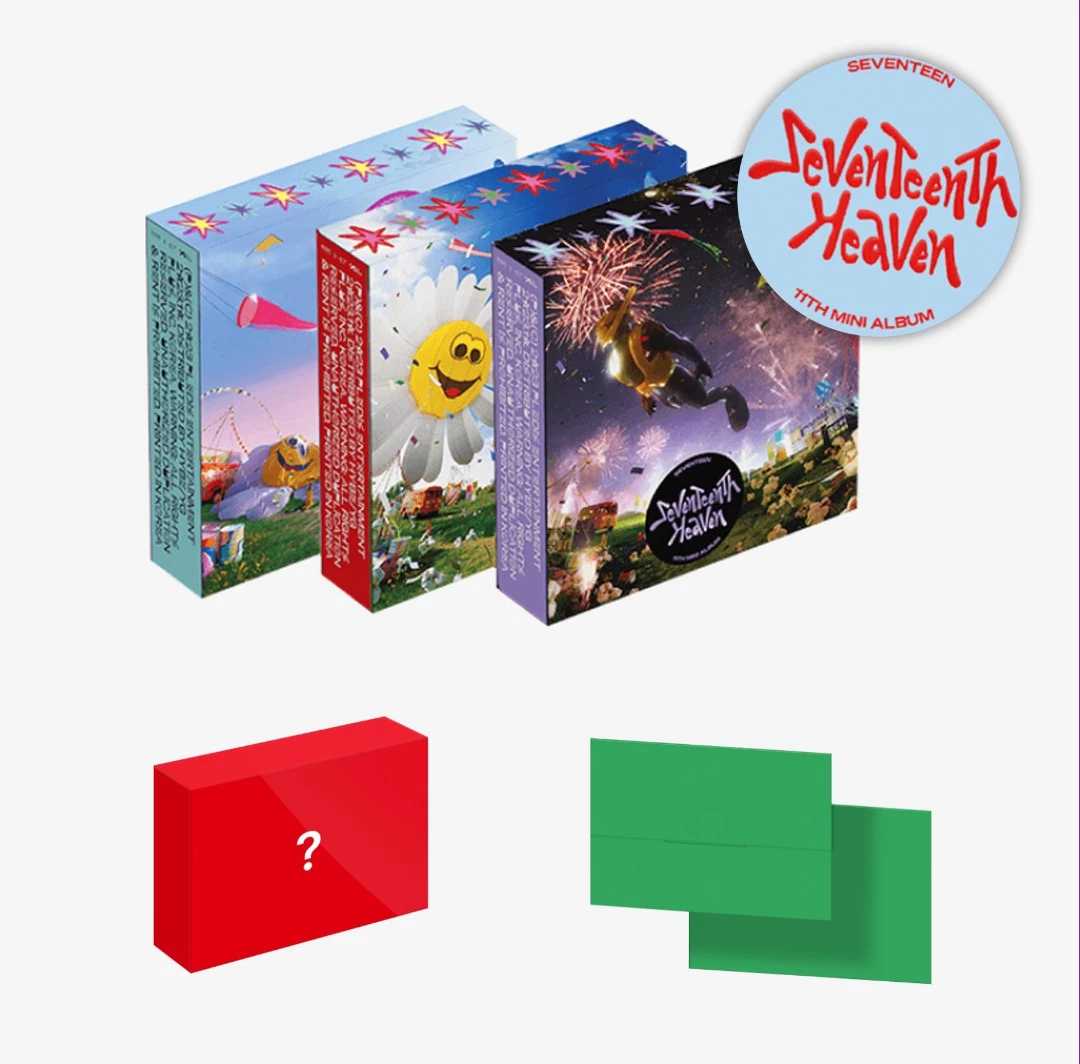 SEVENTEEN 11th Mini Album 'Seventeenth Heaven' - from Supplier