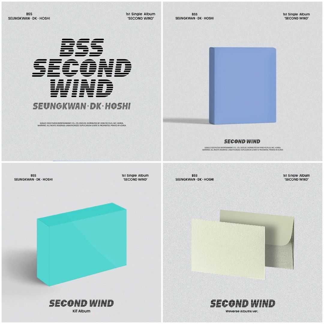 [PRE-ORDER WEVERSE SHOP] BSS 1st Single Album 'SECOND WIND'